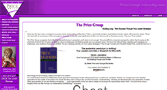 Desktop Screenshot of pricegroupleadership.com